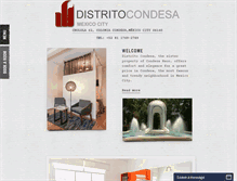 Tablet Screenshot of distritocondesa.com